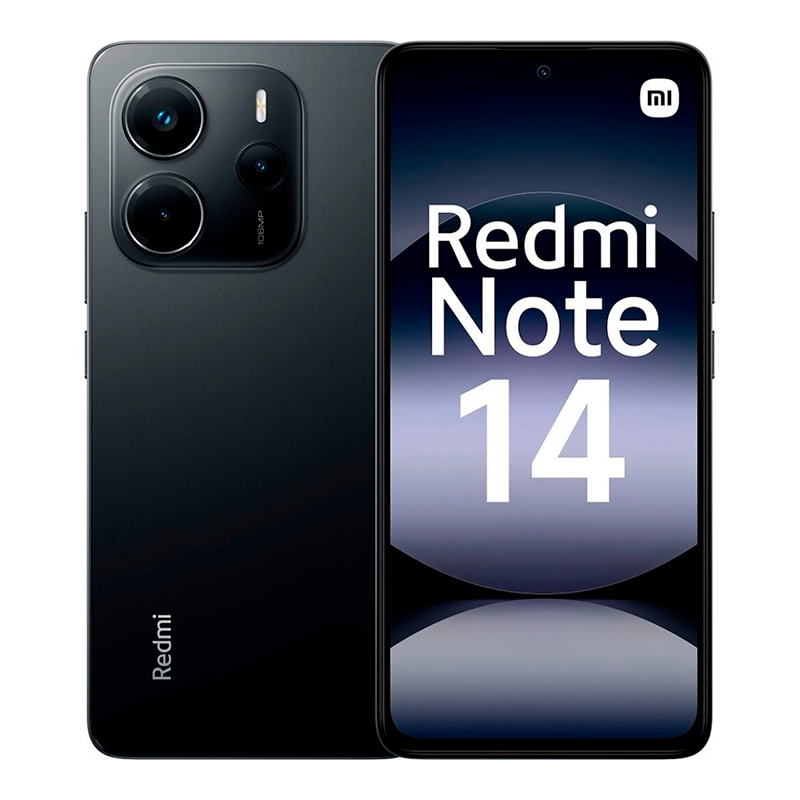 Celular Xiaomi Redmi Note 14 256GB MIDNIGHT BLACK