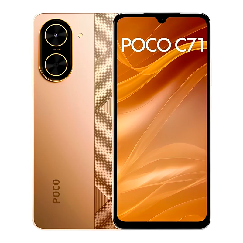 Celular Xiaomi Poco C71 Dual 64GB GOLD
