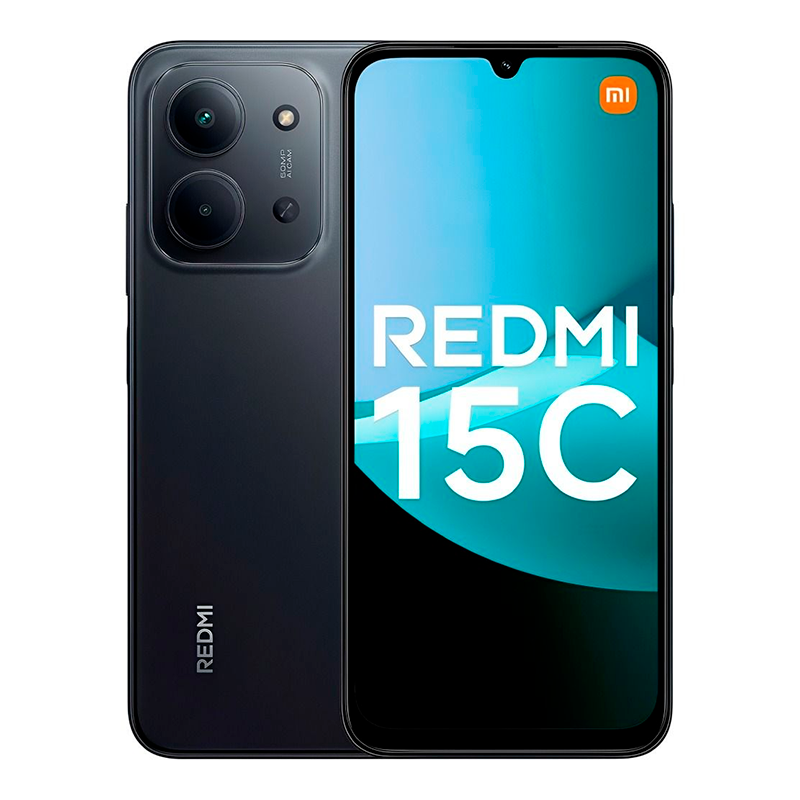 Celular Xiaomi Redmi 15C Dual 256GB MIDNIGHT BLACK
